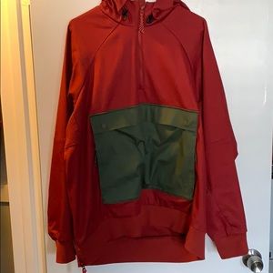 Nike SB water resistant half zip hoodie